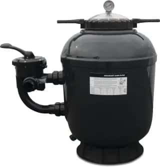 Miniaturka: Flotide Filtr piaskowy poliester powłoka żelowa 50 mm / 1 1/2" KW metryczny/calowy 2,5bar zielony typ SMG500