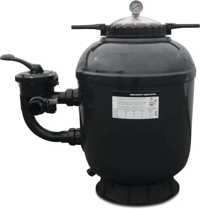 Flotide Filtr piaskowy poliester powłoka żelowa 50 mm / 1 1/2" KW metryczny/calowy 2,5bar zielony typ SMG650 - Zdjęcie 1