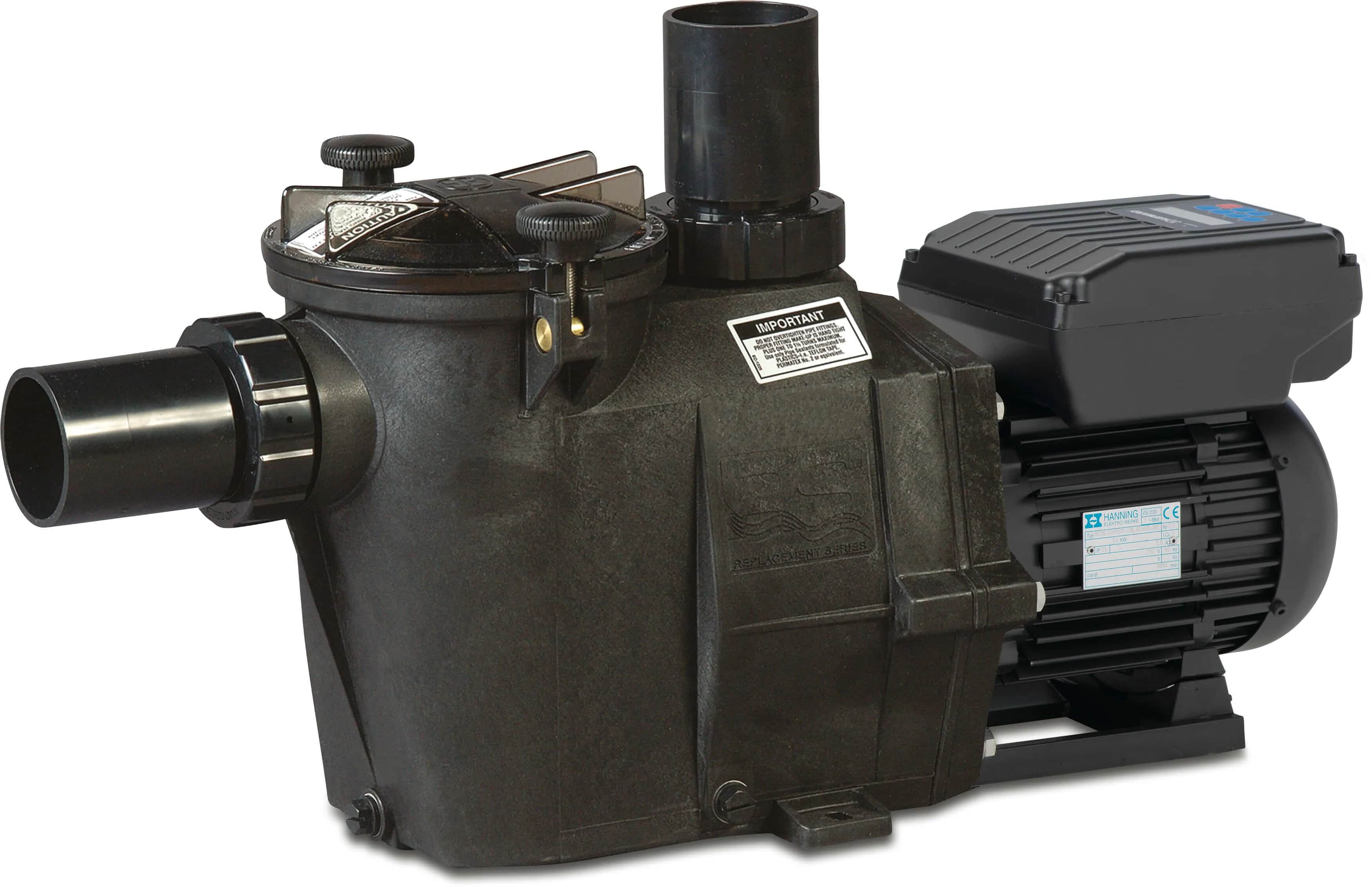Hayward Pompa basenowa PP GF 63 mm KW 6,5A 230VAC czarny typ RS II 30201 2KM - Zdjęcie 4