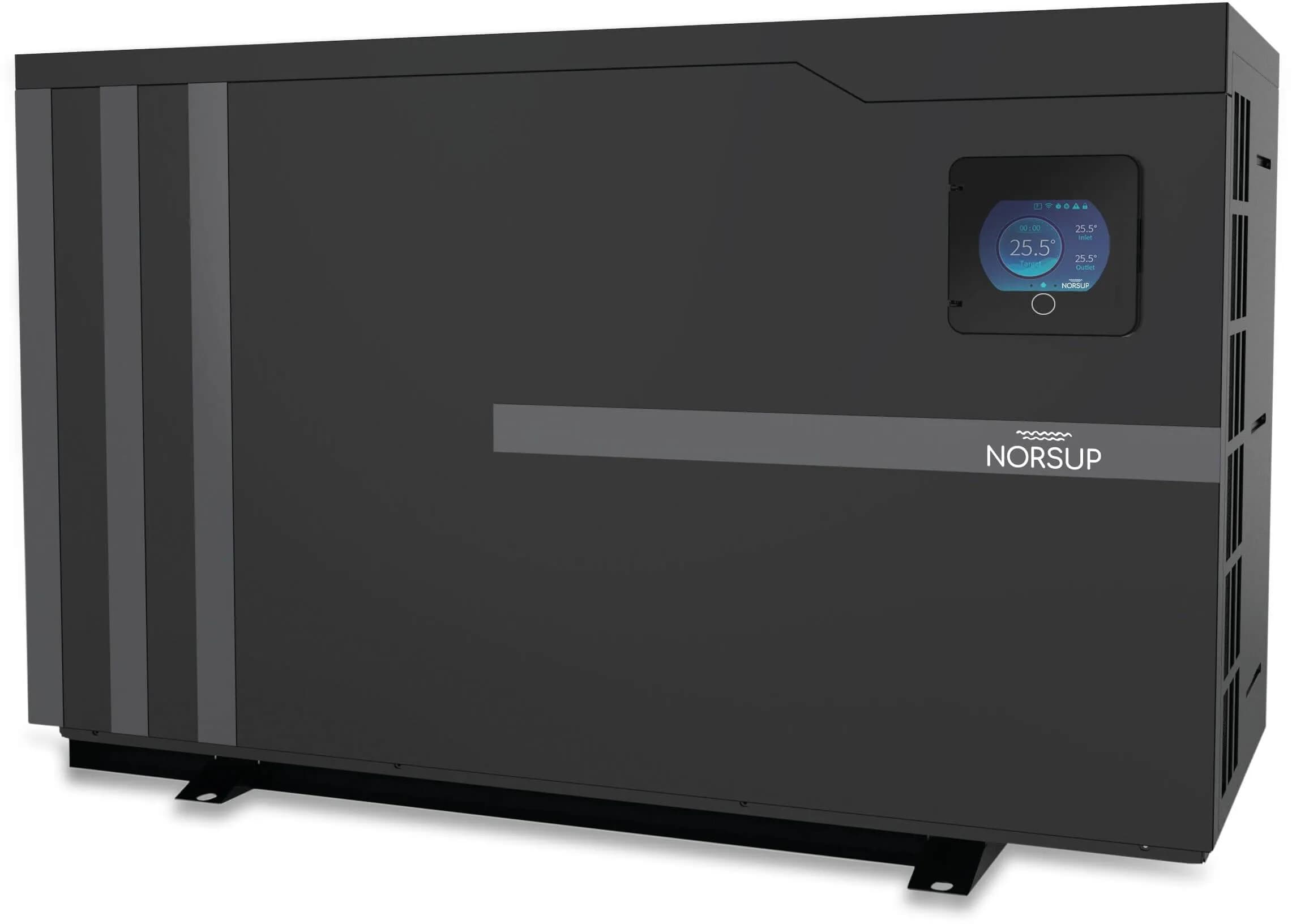 Norsup Pompa ciepła Inverter stal 50 mm 12A 400VAC czarny typ poziomy SG Silent-Pro 35T - Zdjęcie 1