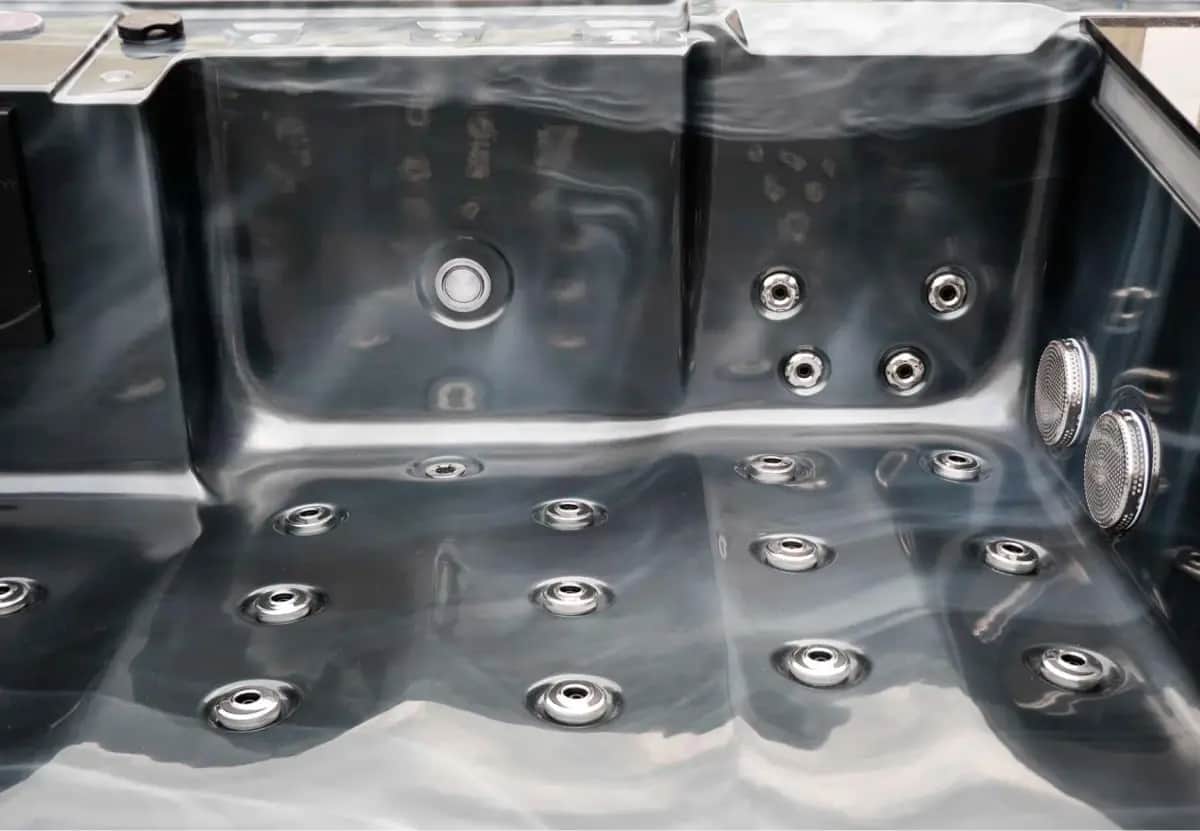 Wanna SPA z hydromasażem Aquajoy Venice (215х190х70 cm), ciemny opal, z głośnikami i podświetleniem LED - Zdjęcie 13