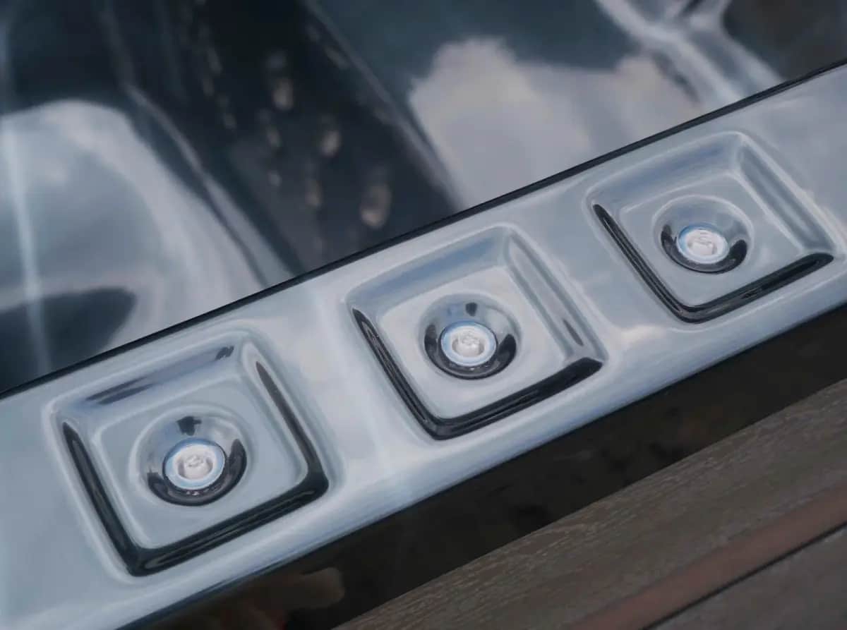 Wanna SPA z hydromasażem Aquajoy Venice (215х190х70 cm), ciemny opal, z głośnikami i podświetleniem LED - Zdjęcie 14