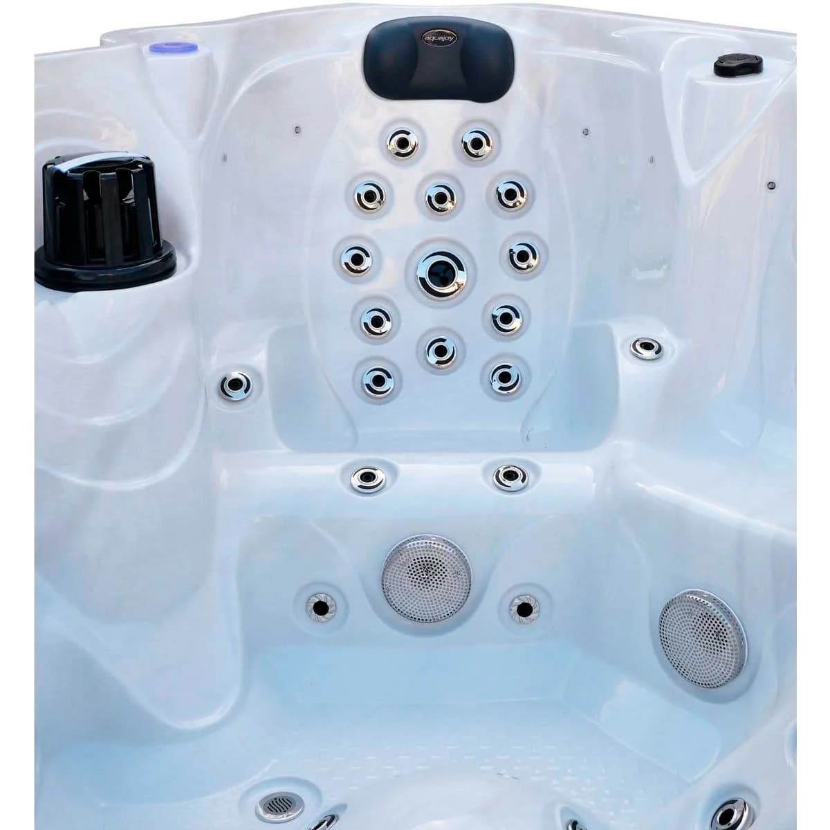 Aquajoy Maldives – 7-Person Luxury Hot Tub with Hydromassage - Image 1
