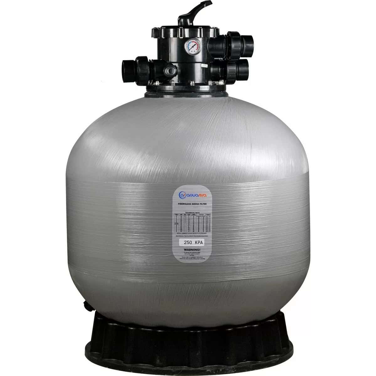 Miniaturka: Filtr piaskowy do basenu Aquaviva M650B (17 m³/h, D650)