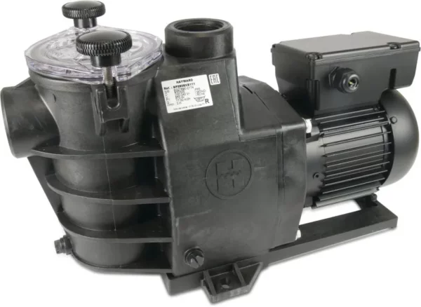 Hayward Pompa basenowa PP GF 1 1/2" GW 4,5/2,6A 400VAC czarny typ Max-Flo 0,75KM [2001548]